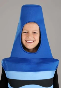 Kid's Blue Crayola Crayon Costume 9 Kid's Blue Crayola Crayon Costume -Halloween Costumes Shop kids blue crayola crayon costume alt 2