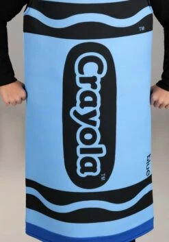 Kid's Blue Crayola Crayon Costume 10 Kid's Blue Crayola Crayon Costume -Halloween Costumes Shop kids blue crayola crayon costume alt 3