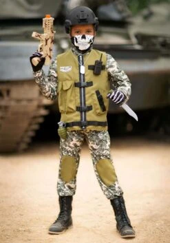Kids Camo Trooper Costume