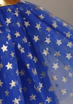 Caped Wonder Woman Costume For Girls -Halloween Costumes Shop kids caped wonder woman costume alt 4