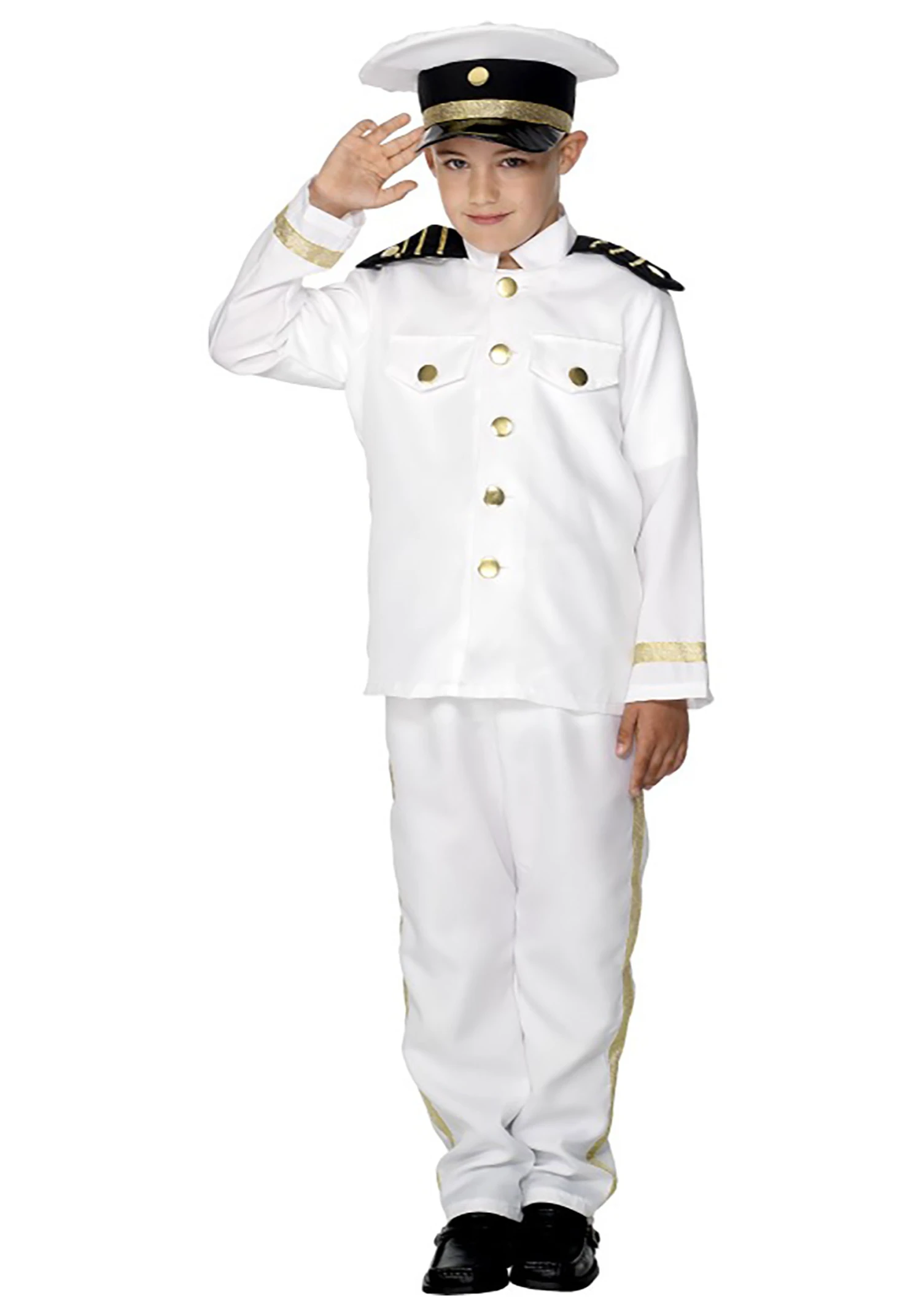 Smiffys Captain Costume For Kids 1 Smiffys Captain Costume For Kids