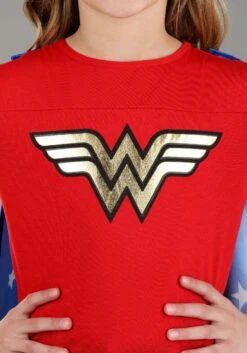 Casual Wonder Woman Costume For Kids 7 Casual Wonder Woman Costume For Kids -Halloween Costumes Shop kids casual wonder woman costume alt 2