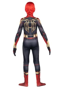 JAZWARES Classic Spider-Man Integrated Zentai Costume For Kids 8 JAZWARES Classic Spider-Man Integrated Zentai Costume For Kids -Halloween Costumes Shop kids classic spider man integrated zentai costume alt 3