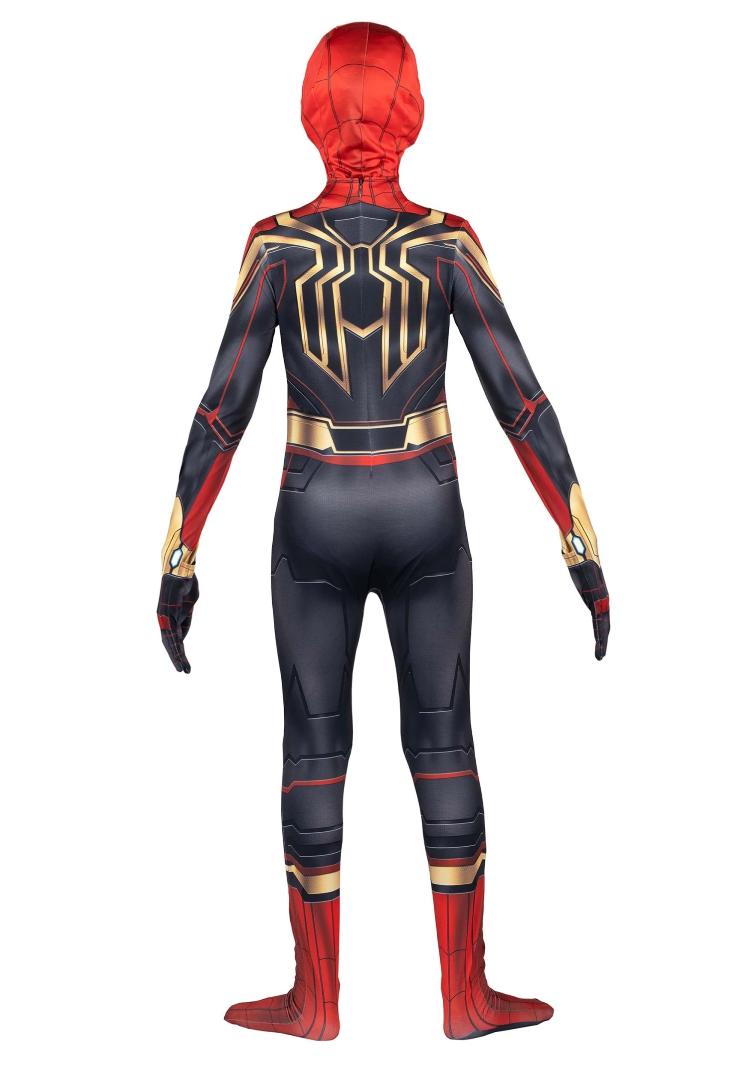 JAZWARES Classic Spider-Man Integrated Zentai Costume For Kids 4 JAZWARES Classic Spider-Man Integrated Zentai Costume For Kids - Image 4