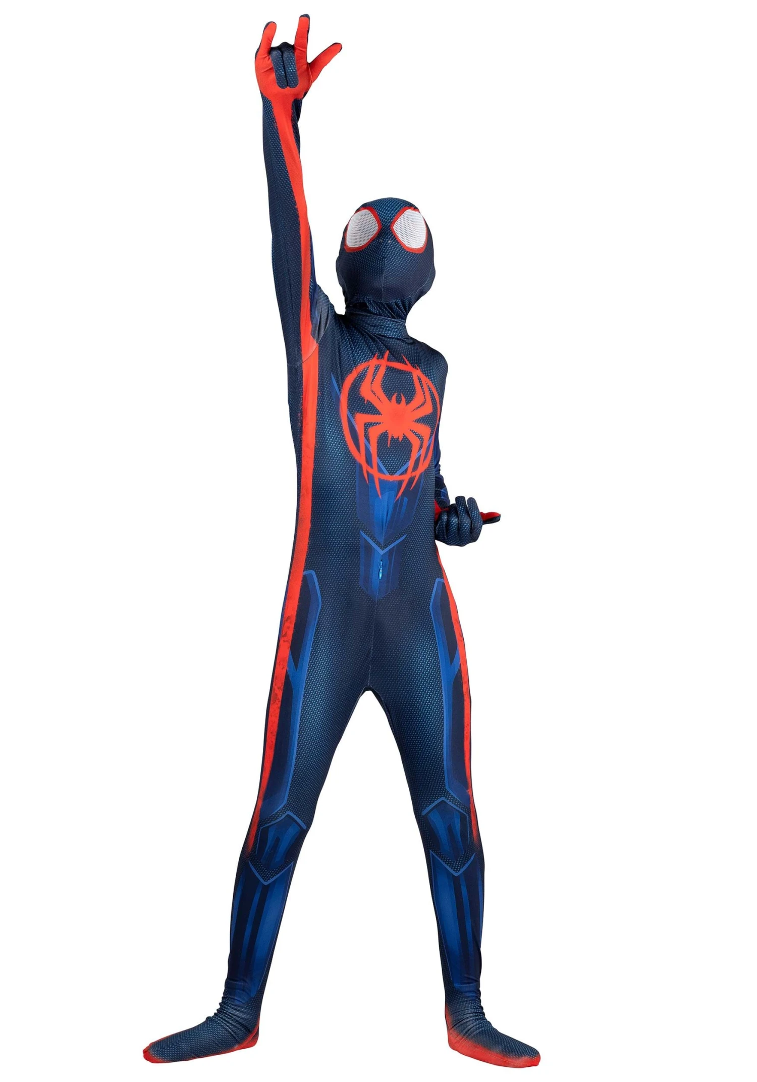 JAZWARES Classic Spider-Man Miles Morales Zentai Costume For Kids 2 JAZWARES Classic Spider-Man Miles Morales Zentai Costume For Kids - Image 2