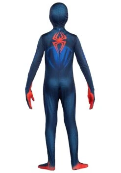 JAZWARES Classic Spider-Man Miles Morales Zentai Costume For Kids 9 JAZWARES Classic Spider-Man Miles Morales Zentai Costume For Kids -Halloween Costumes Shop kids classic spiderman miles morales zentai costume alt 3