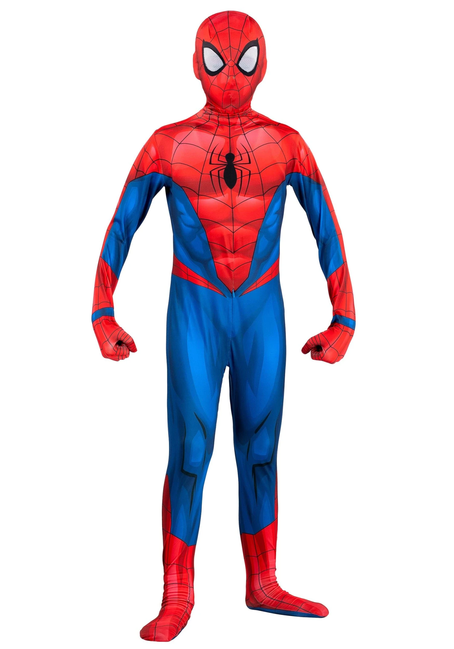 JAZWARES Classic Spider-Man Zentai Costume For Kids 4 JAZWARES Classic Spider-Man Zentai Costume For Kids - Image 4