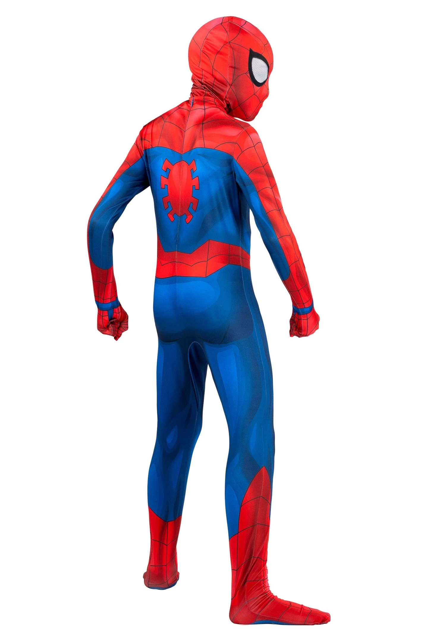 JAZWARES Classic Spider-Man Zentai Costume For Kids 5 JAZWARES Classic Spider-Man Zentai Costume For Kids - Image 5