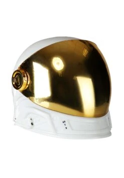 Kid's Deluxe Astronaut Cosmonaut Gold Costume Helmet 13 Kid's Deluxe Astronaut Cosmonaut Gold Costume Helmet -Halloween Costumes Shop kids cosmonaut helmet alt 5