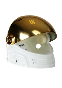 Kid's Deluxe Astronaut Cosmonaut Gold Costume Helmet 14 Kid's Deluxe Astronaut Cosmonaut Gold Costume Helmet -Halloween Costumes Shop kids cosmonaut helmet alt 6