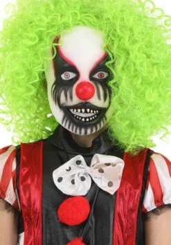 Creepy Clown Kid's Mask -Halloween Costumes Shop kids creepy clown mask alt 2
