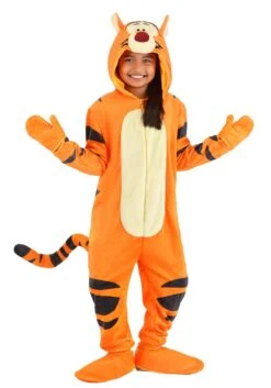 Disney Kid's Deluxe Tigger Costume -Halloween Costumes Shop kids deluxe disney tigger costume alt 6