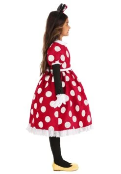 Deluxe Disney Minnie Mouse Costume For Girls -Halloween Costumes Shop kids deluxe minnie mouse costume alt 4