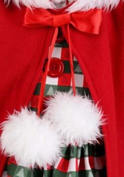 Girl's Dr. Seuss Deluxe Storybook Cindy Lou Who Toddler Costume Dress -Halloween Costumes Shop kids deluxe storybook christmas girl costume alt 2