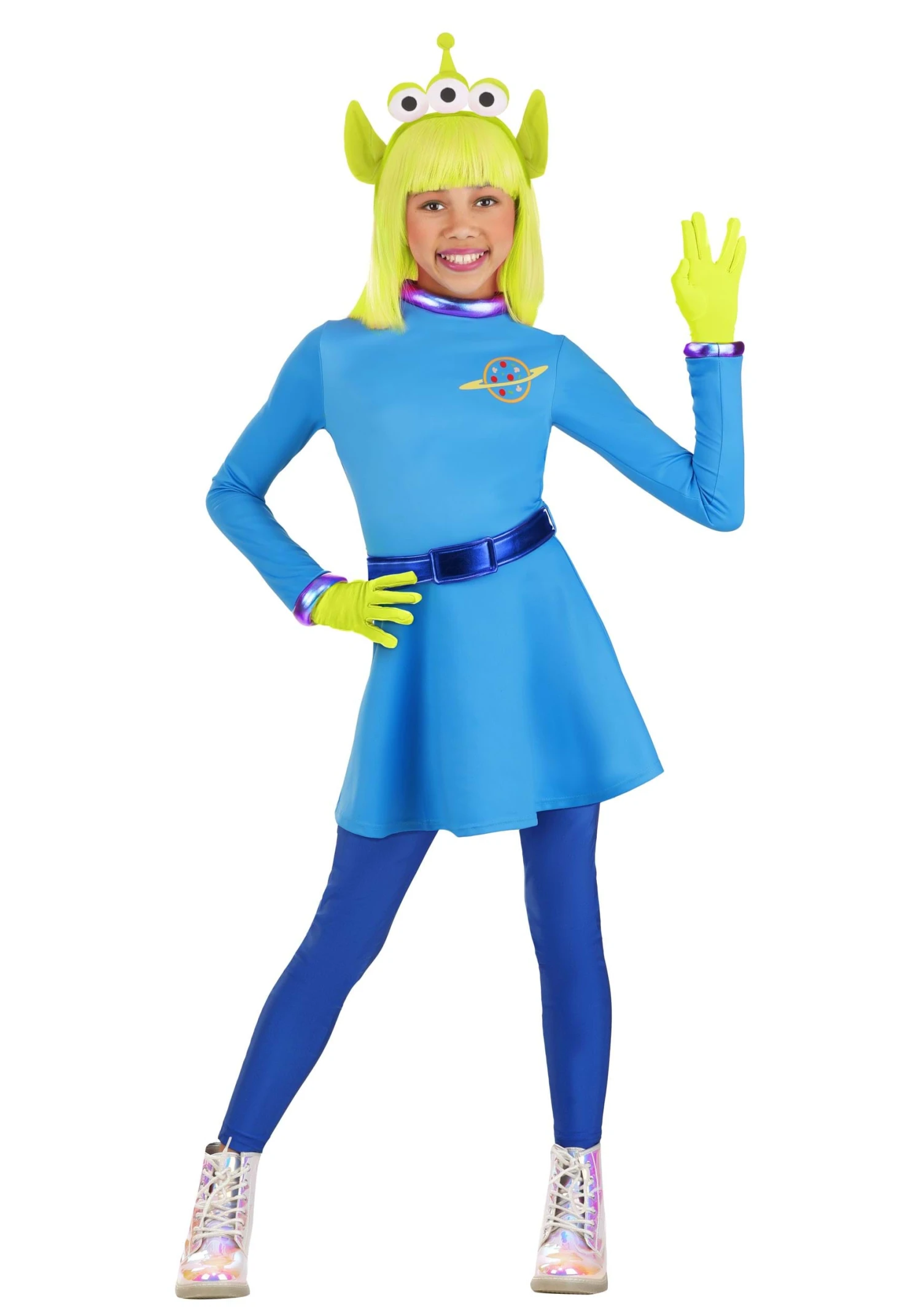 Disney And Pixar Toy Story Alien Costume Dress For Girls 5 Disney And Pixar Toy Story Alien Costume Dress For Girls - Image 5