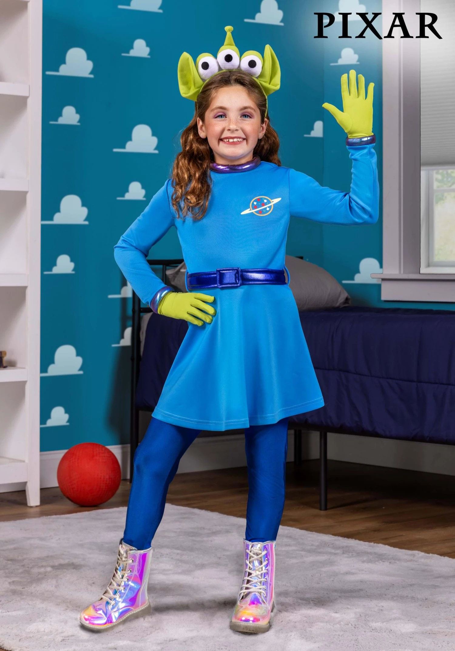 Disney And Pixar Toy Story Alien Costume Dress For Girls 1 Disney And Pixar Toy Story Alien Costume Dress For Girls