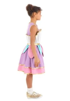 Girl's Disney Beauty And The Beast Chip Costume Dress -Halloween Costumes Shop kids disney beauty and the beast chip costume alt 3
