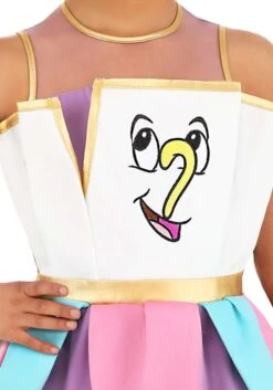Girl's Disney Beauty And The Beast Chip Costume Dress -Halloween Costumes Shop kids disney beauty and the beast chip costume alt 4