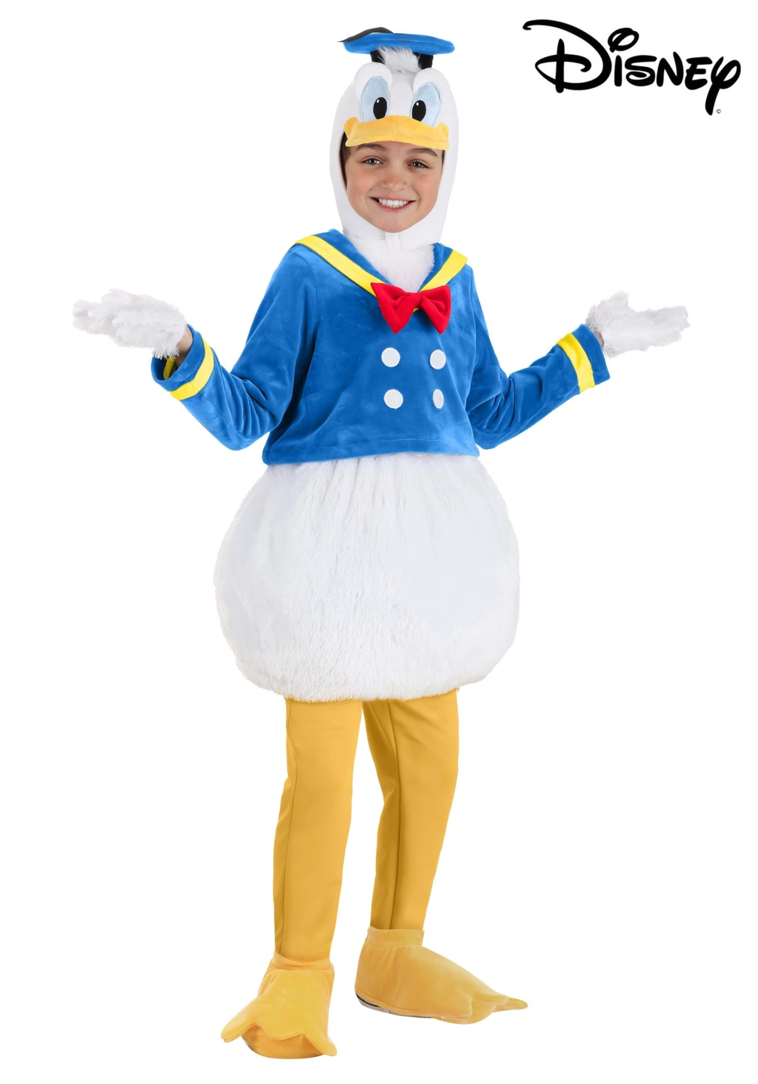 Donald Duck Kid's Costume 4 Donald Duck Kid's Costume - Image 4