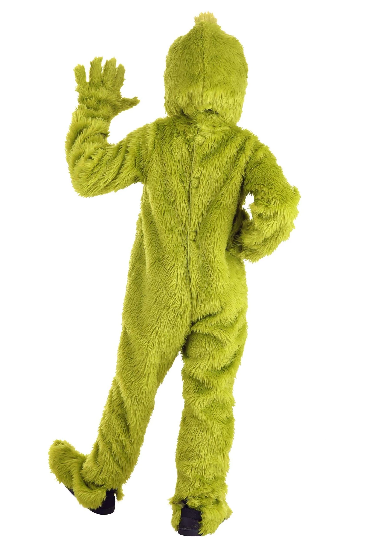 Dr. Seuss Grinch Kid's Open Face Costume 2 Dr. Seuss Grinch Kid's Open Face Costume - Image 2