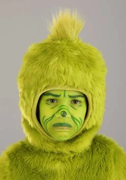 Dr. Seuss Grinch Kid's Open Face Costume 9 Dr. Seuss Grinch Kid's Open Face Costume -Halloween Costumes Shop kids dr seuss grinch open face costume alt 2