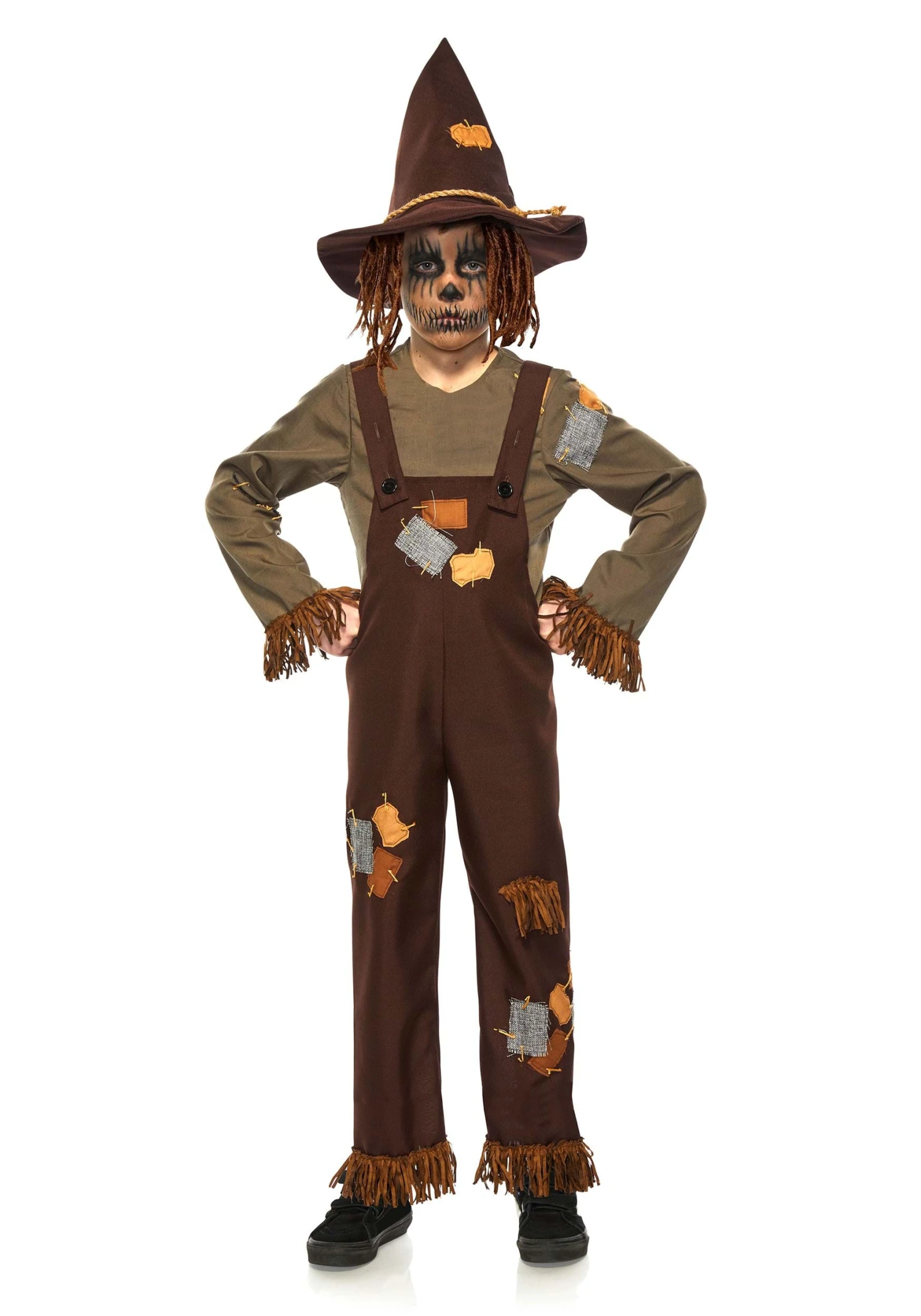 Evil Scarecrow Kids Costume 1 Evil Scarecrow Kids Costume