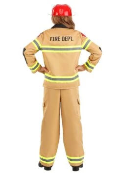 Disguise Firefighter Prestige Costume For Kids -Halloween Costumes Shop kids firefighter prestige costume alt 2