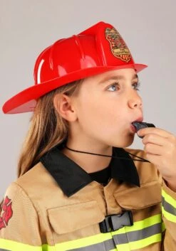 Disguise Firefighter Prestige Costume For Kids -Halloween Costumes Shop kids firefighter prestige costume alt 3