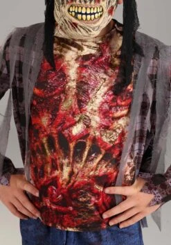 Ghoulish Zombie Costume For Kids -Halloween Costumes Shop kids ghoulish zombie costume alt 3