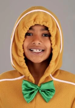 Kid's Gingerbread Man Onesie Costume 6 Kid's Gingerbread Man Onesie Costume -Halloween Costumes Shop kids gingerbread man onesie costume alt 2
