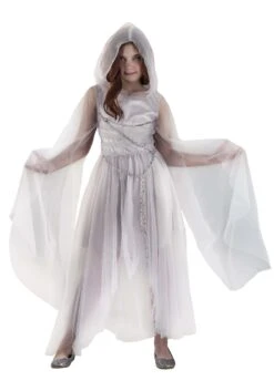 Girl's Gossamer Ghost Costume Dress
