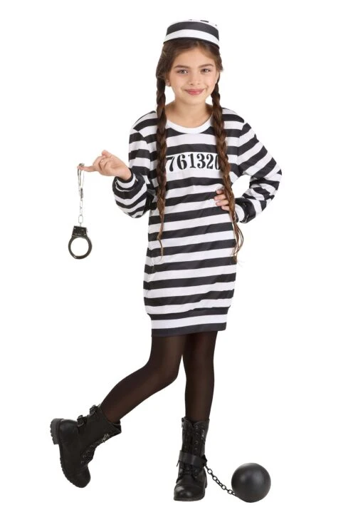 Great Escape Prisoner Costume For Girls