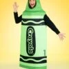 Green Crayola Crayon Kid's Costume