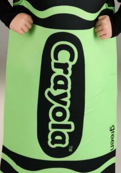 Green Crayola Crayon Kid's Costume -Halloween Costumes Shop kids green crayola crayon costume alt 3