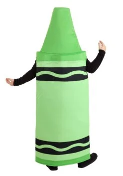 Green Crayola Crayon Kid's Costume -Halloween Costumes Shop kids green crayola crayon costume alt 5