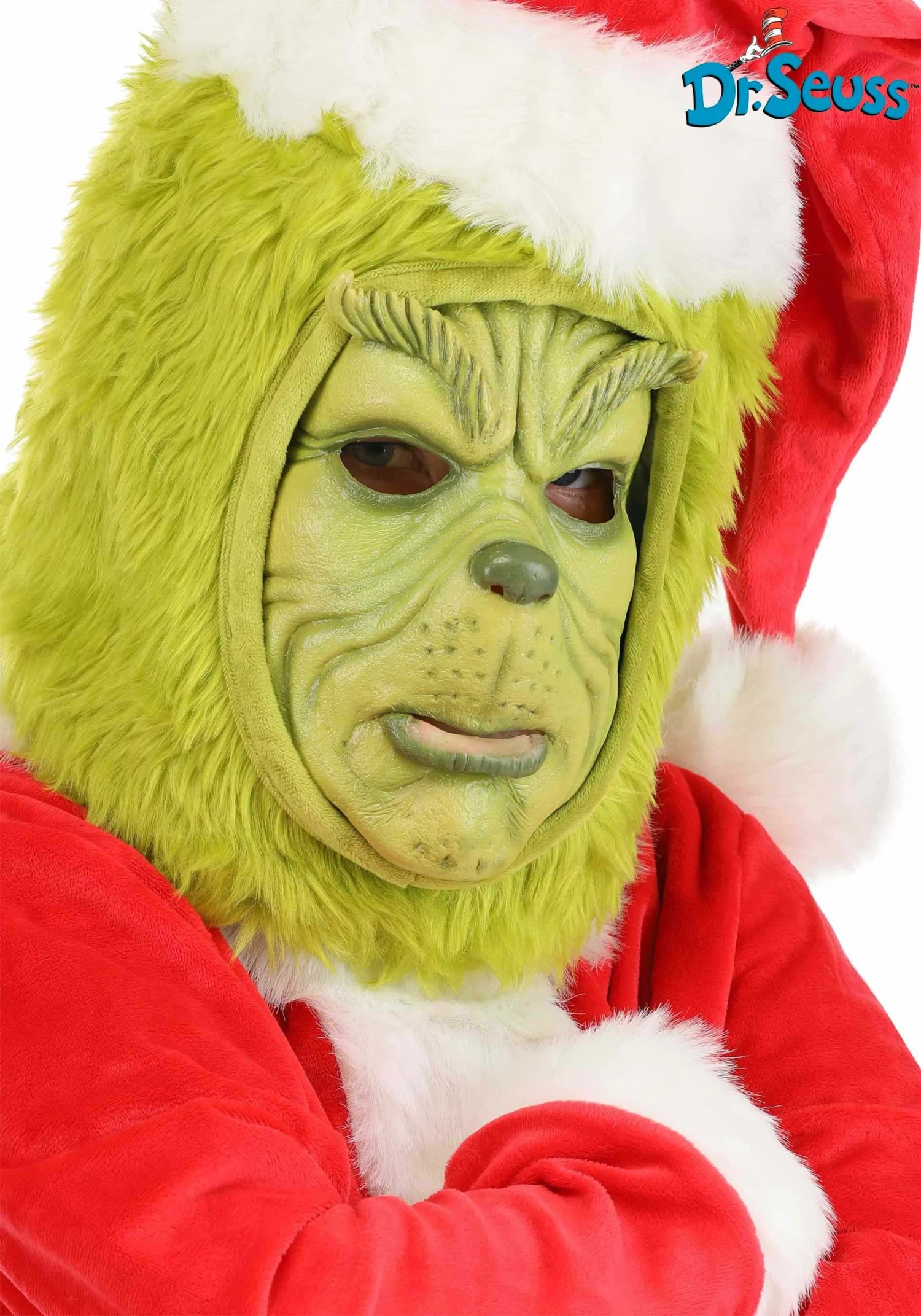 Dr. Seuss The Grinch Costume Mask For Kids 1 Dr. Seuss The Grinch Costume Mask For Kids