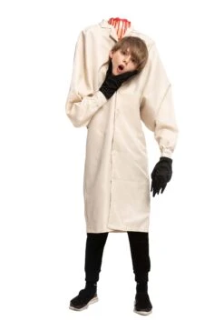 Headless Scientist Costume For Kids -Halloween Costumes Shop kids headless scientist costume alt 3