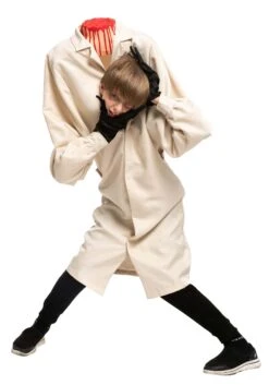 Headless Scientist Costume For Kids -Halloween Costumes Shop kids headless scientist costume alt 5