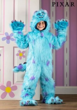 Disney Hooded Monsters Inc Sulley Costume For Kids