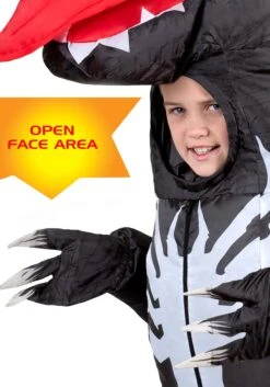 JAZWARES Inflatable Venomosaurus Costume For Kids 6 JAZWARES Inflatable Venomosaurus Costume For Kids -Halloween Costumes Shop kids inflatable venomosaurus costume alt 2