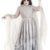 Girl's Lady In White Ghost Costume Dress
