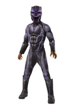 Light Up Black Panther Costume For Kids