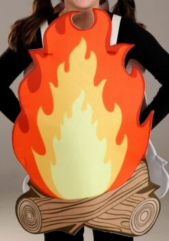 Campfire Costume For Kids 5 Campfire Costume For Kids -Halloween Costumes Shop kids living fire costume alt 2