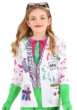 Mad Scientist Girl's Costume -Halloween Costumes Shop kids mad scientist costume alt 1