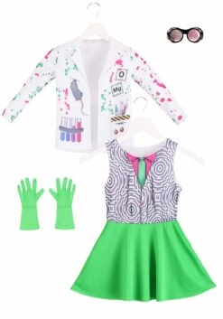 Mad Scientist Girl's Costume -Halloween Costumes Shop kids mad scientist costume alt 8
