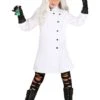 Girls Mad Scientist Dress Costume For Kids
