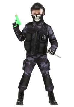 Midnight Navy Seal Costume For Children