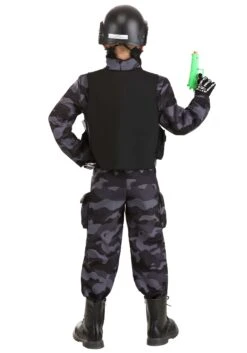 Midnight Navy Seal Costume For Children -Halloween Costumes Shop kids midnight navy seal costume alt 2