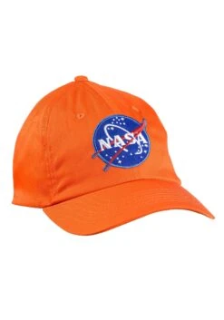 Orange Astronaut Cap For Kids -Halloween Costumes Shop kids orange astronaut cap alt 2