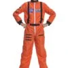 Orange Kid's Astronaut Costume